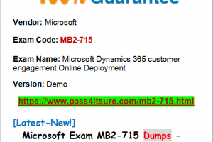 MB2-715 dumps