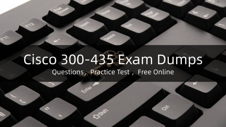 Certification 300-435 Exam Dumps